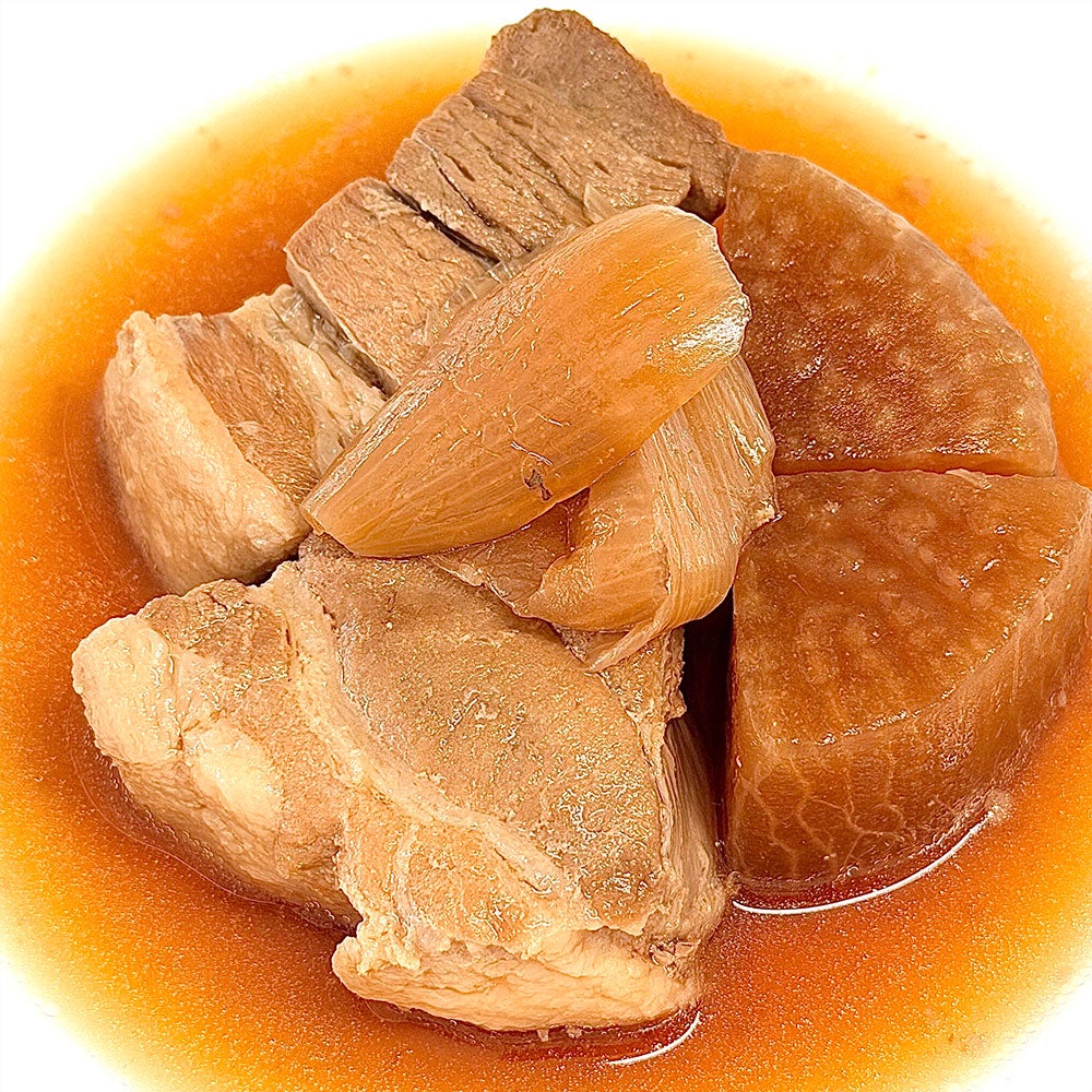角煮と大根